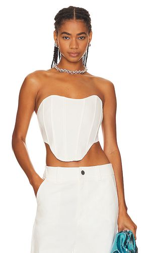 Cin corset top en color talla L en - White. Talla L (también en M) - OW Collection - Modalova