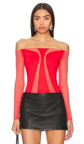 Blusa swirl en color rojo talla L en - Red. Talla L (también en M, S, XL, XS) - OW Collection - Modalova