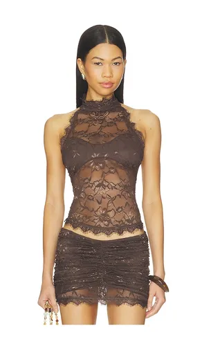 Selah Top in Chocolate. - size L (also in M, S) - OW Collection - Modalova