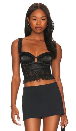 Rosette Bustier Top in Black. - size S (also in XL) - OW Collection - Modalova