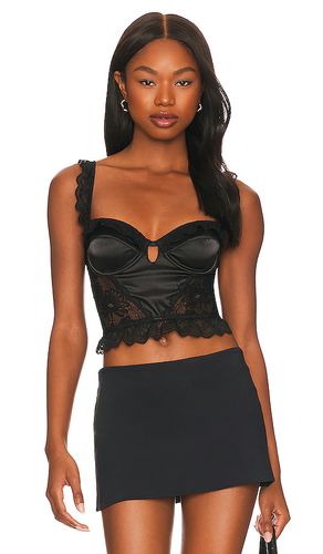 Rosette Bustier Top in Black. - size XL (also in XS) - OW Collection - Modalova