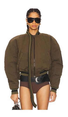 Strap Bomber Jacket in Army. - size L (also in S) - Ottolinger - Modalova