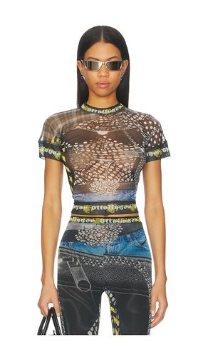 Mesh Tee in Black. - size L (also in XS) - Ottolinger - Modalova