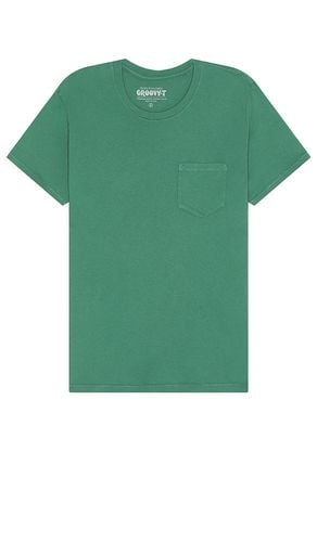 Groovy Pocket Tee in Green. - size S (also in XL/1X) - OUTERKNOWN - Modalova