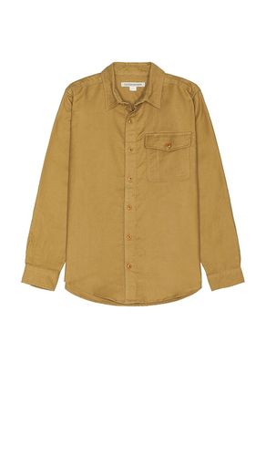 Terra Nova Moleskin Shirt in Brown. - size M (also in S) - OUTERKNOWN - Modalova