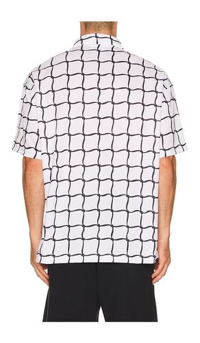 Net Button Up in . Taglia L. Also in M, S, XL/1X, XXL/2X - Oyster - Modalova