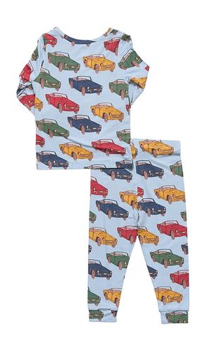 Kids Bamboo Pj Set in Blue. - size 3 (also in 4, 5, 6, 7) - Pink Chicken - Modalova