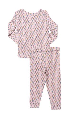 Kids Bamboo Pj Set in Pink. - size 3 (also in 4, 5, 6, 7) - Pink Chicken - Modalova