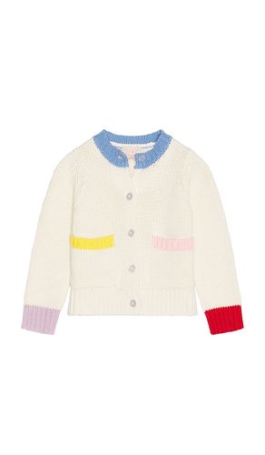 Girls Cali Colorblock Sweater in Ivory. - size 2 (also in 3, 4, 6) - Pink Chicken - Modalova