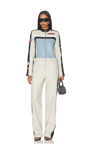 X Revolve Daytona Leather Jumpsuit in . Taglia S. Also in XS - Porsche - Modalova