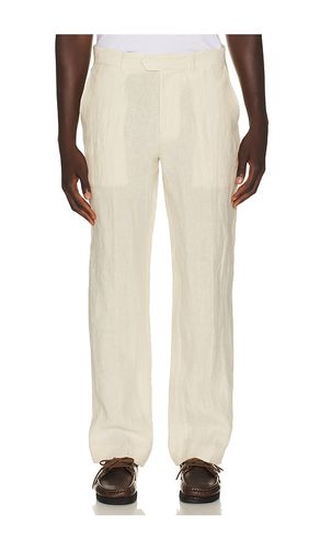 Tailored Linen Trousers in . Taglia 30. Also in 34, 36 - Percival - Modalova