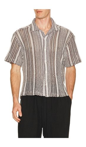 Hugh Crochet Cuban Shirt in . Size M. Also in L, S, XL/1X - Percival - Modalova