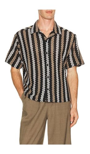 Wade Crochet Shirt in . Size S. Also in M, L, XL/1X - Percival - Modalova