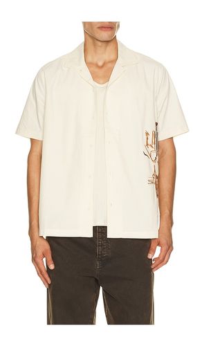 Walker Boxy Shirt in Cream. - size L (also in M, S, XL/1X) - Percival - Modalova