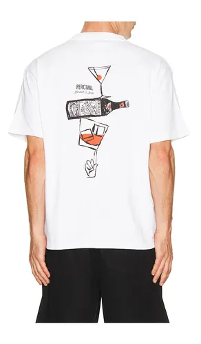 Perci And Rossi Martini Oversized T-Shirt in . Size L. Also in M, S, XL/1X - Percival - Modalova