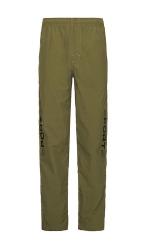 Sporto Nylon Track Pant in . - size L (also in XL/1X) - PORT A.C.A - Modalova