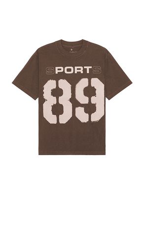 Sports 89 Tee in Brown. - size L (also in M, XL/1X) - PORT A.C.A - Modalova