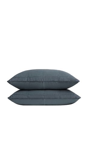 Linen Box Quilted Sham Set in . Taglia STANDARD. Also in - Parachute - Modalova
