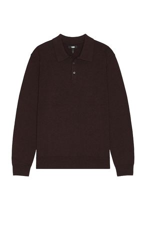 Finsbury Sweater Polo in Burgundy. - size M (also in XL/1X) - PAIGE - Modalova