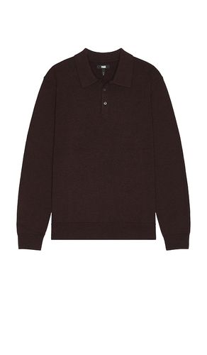 Finsbury Sweater Polo in Burgundy. - size S (also in XL/1X) - PAIGE - Modalova