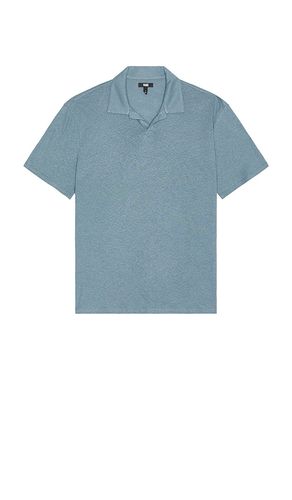 Shelton Short Sleeve Polo in Slate. - size L (also in M, S) - PAIGE - Modalova