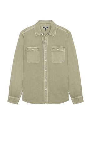 Martin Shirt in Sage. - size L (also in M, S, XL/1X) - PAIGE - Modalova