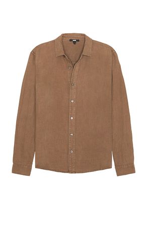 Peters Shirt in Brown. - size L (also in S) - PAIGE - Modalova