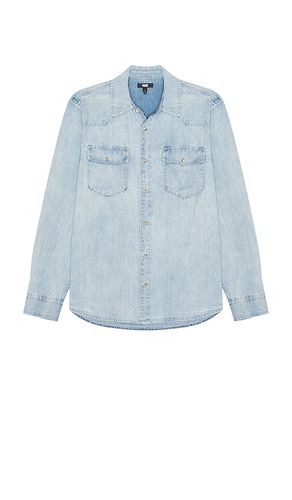 Cazador Shirt in Blue. - size L (also in M, S) - PAIGE - Modalova