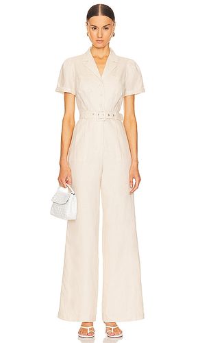 Aislee Jumpsuit in Ivory. - size 0 (also in 00, 10, 12, 6) - PAIGE - Modalova