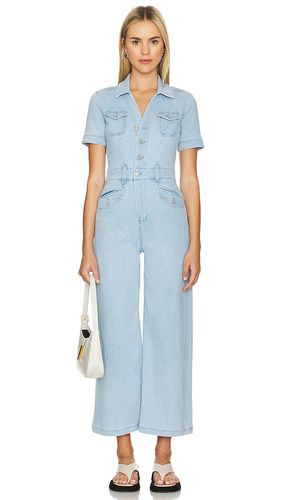 Harper Ankle Jumpsuit in Denim-Light. - size 10 (also in 14) - PAIGE - Modalova