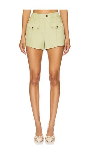 Brittane short en color verde oliva talla 0 en - Olive. Talla 0 (también en 00, 10, 12, 14, 2, 4, 6, 8) - PAIGE - Modalova