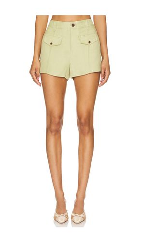 Brittane short en color verde oliva talla 0 en - Olive. Talla 0 (también en 00, 10, 12, 14, 2, 6, 8) - PAIGE - Modalova