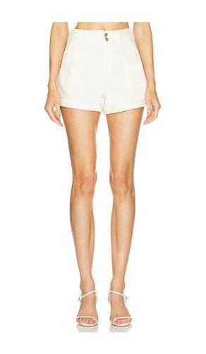 Brooklyn Short in Cream. - size 24 (also in 26, 28, 29, 30, 31, 32, 33, 34) - PAIGE - Modalova