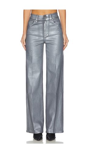 Sasha Wide Leg Jeans in Metallic Silver. - size 25 (also in 30, 33, 34) - PAIGE - Modalova