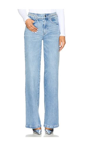 Sasha Wide Leg Jeans in Denim-Light. - size 29 (also in 31, 32, 33, 34) - PAIGE - Modalova
