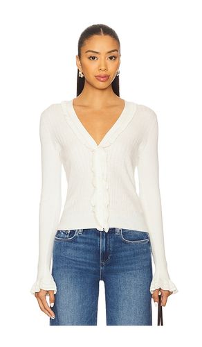 Demetra Cardigan in White. - size L (also in M, S, XL) - PAIGE - Modalova