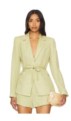 Genova Blazer in Olive. - size 0 (also in 10, 12, 14, 2, 4, 8) - PAIGE - Modalova