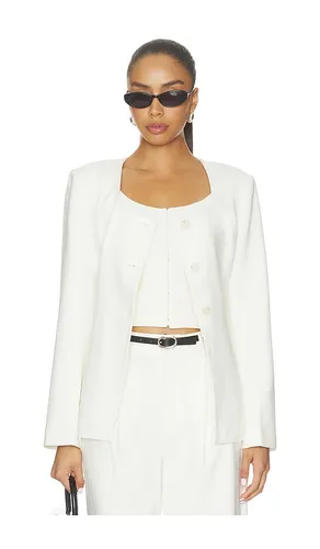 Edina Blazer in Ivory. - size 14 (also in 4, 8) - PAIGE - Modalova