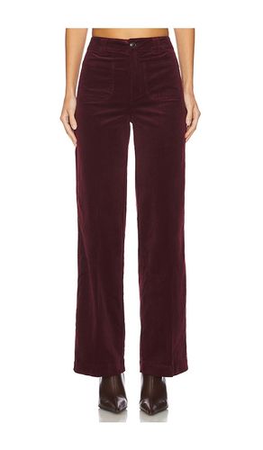 Sasha Pant in Burgundy. - size 26 (also in 27, 34) - PAIGE - Modalova