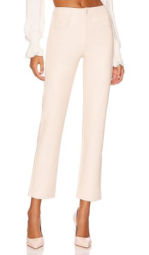 Stella Faux Leather Straight in Cream. - size 31 (also in 32, 33) - PAIGE - Modalova