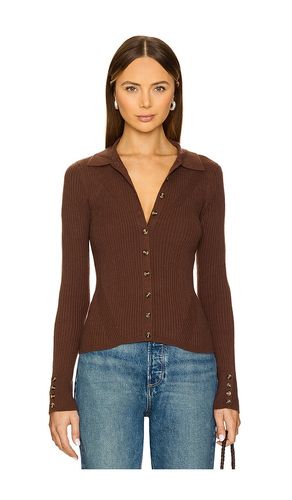 PAIGE Jayde Top in Brown. Taglia M - PAIGE - Modalova