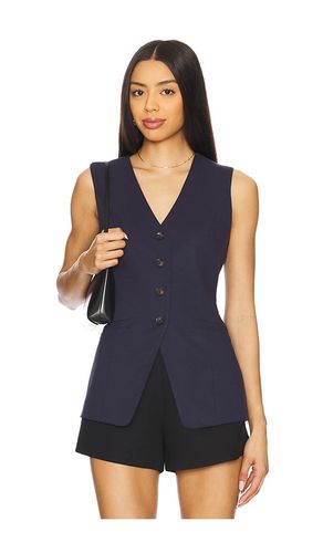 Campanelli Vest in Navy. - size 10 (also in 12, 14, 8) - PAIGE - Modalova