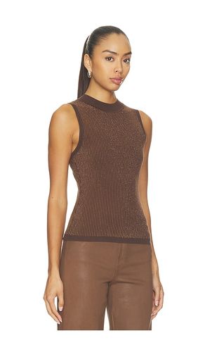 Malia Top in Brown. - size S (also in M, L) - PAIGE - Modalova