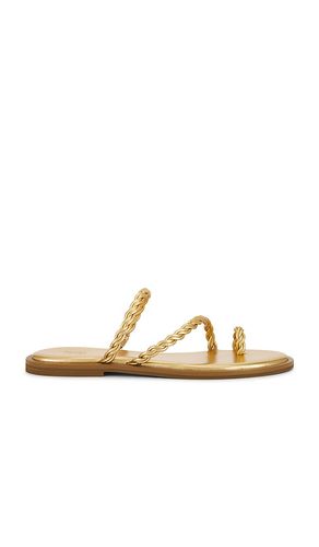 Allegra Sandal in Metallic . - size 10 (also in 6, 6.5, 7, 7.5, 8, 8.5, 9) - PAIGE - Modalova