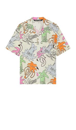 Bowling Shirt in . Taglia 50 - Palm Angels - Modalova