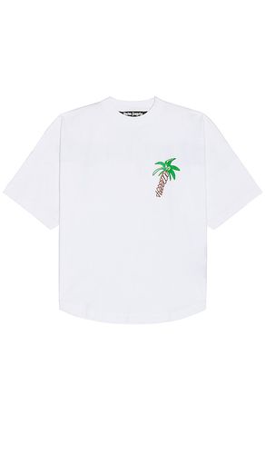 Camiseta en color blanco talla M en - White. Talla M (también en S, XL/1X) - Palm Angels - Modalova