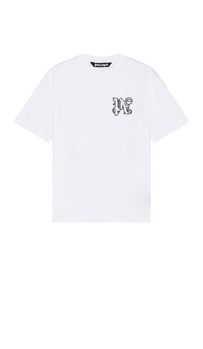 Monogram Tee in . Size M - Palm Angels - Modalova