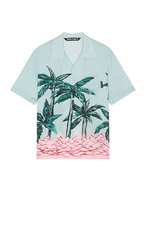 Palms Row Bowling Shirt in . Size 52 - Palm Angels - Modalova