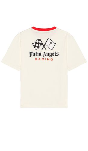 Camiseta en color crema talla L en & - Cream. Talla L (también en M, S, XL/1X) - Palm Angels - Modalova