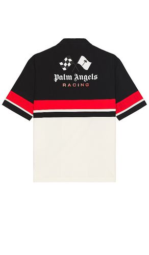 X Formula 1 Racing Bowling Shirt in . Size 50 - Palm Angels - Modalova